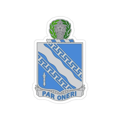 144th Infantry Regiment (U.S. Army) Transparent STICKER Die-Cut Vinyl Decal 5 Inch - The Sticker Space