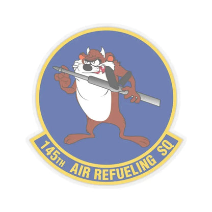 145 Air Refueling Squadron (U.S. Air Force) STICKER Vinyl Kiss-Cut Decal 2 Inch Transparent - The Sticker Space
