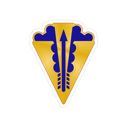 145 Aviation Regiment (U.S. Army) REVERSE PRINT Transparent STICKER-2" × 2"-The Sticker Space