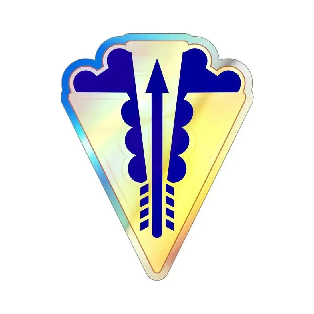 145 Aviation Regiment (U.S. Army) Holographic STICKER Die-Cut Vinyl Decal 5 Inch Holographic - The Sticker Space