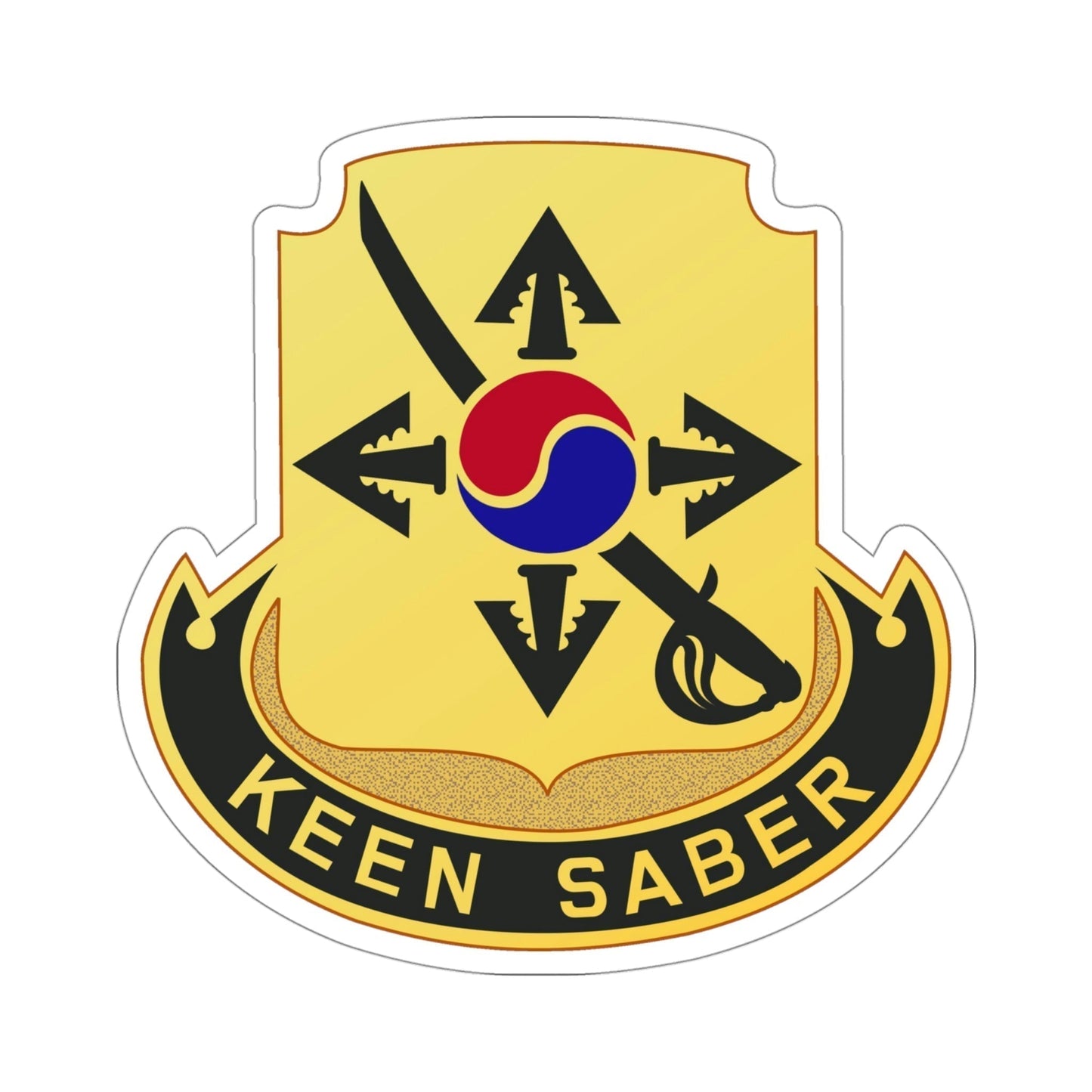 145 Cavalry Regiment (U.S. Army) STICKER Vinyl Die-Cut Decal-4 Inch-The Sticker Space