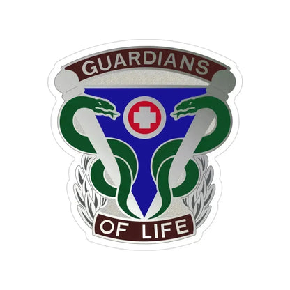 145 Surgical Hospital (U.S. Army) Transparent STICKER Die-Cut Vinyl Decal 3 Inch - The Sticker Space