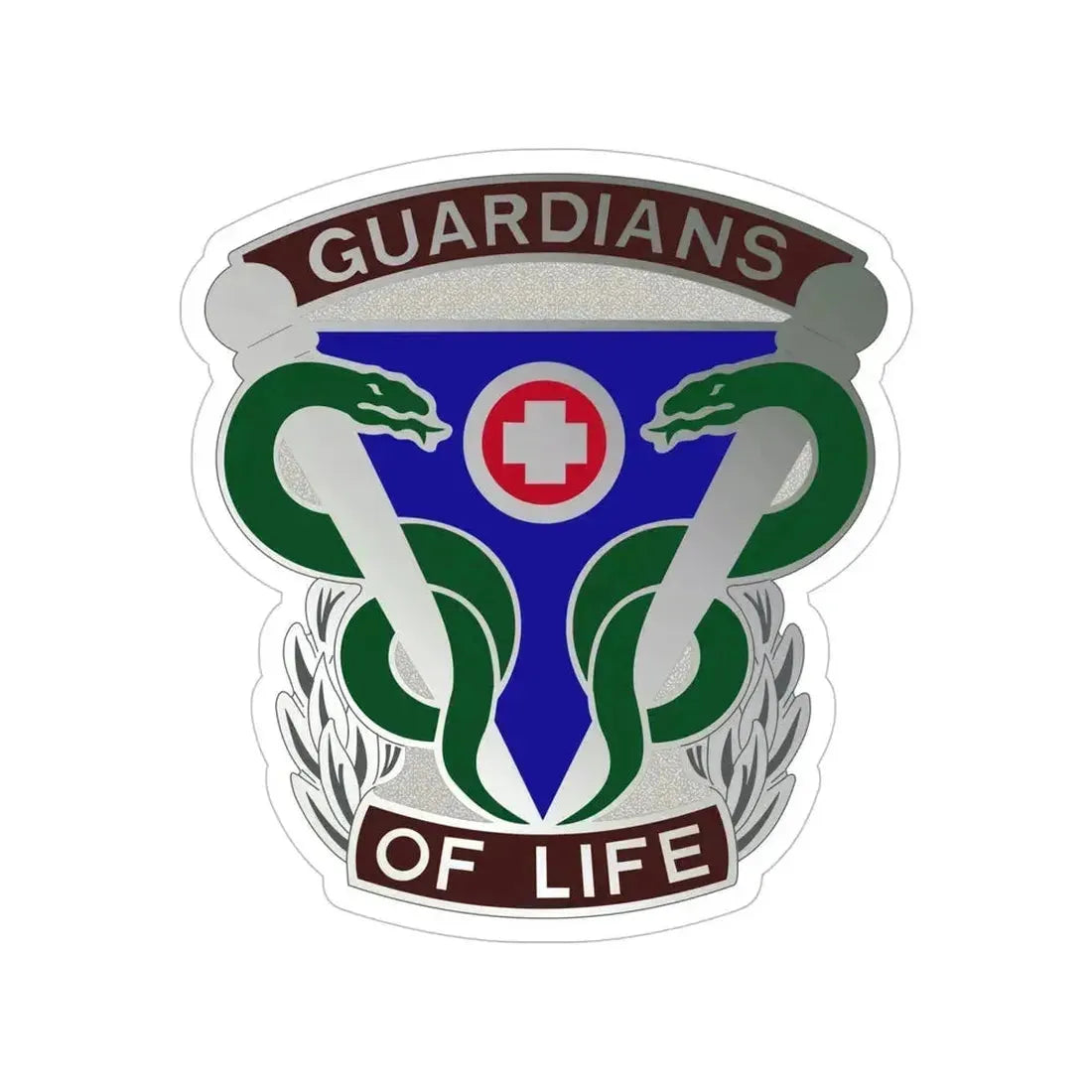 145 Surgical Hospital (U.S. Army) Transparent STICKER Die-Cut Vinyl Decal 6 Inch - The Sticker Space