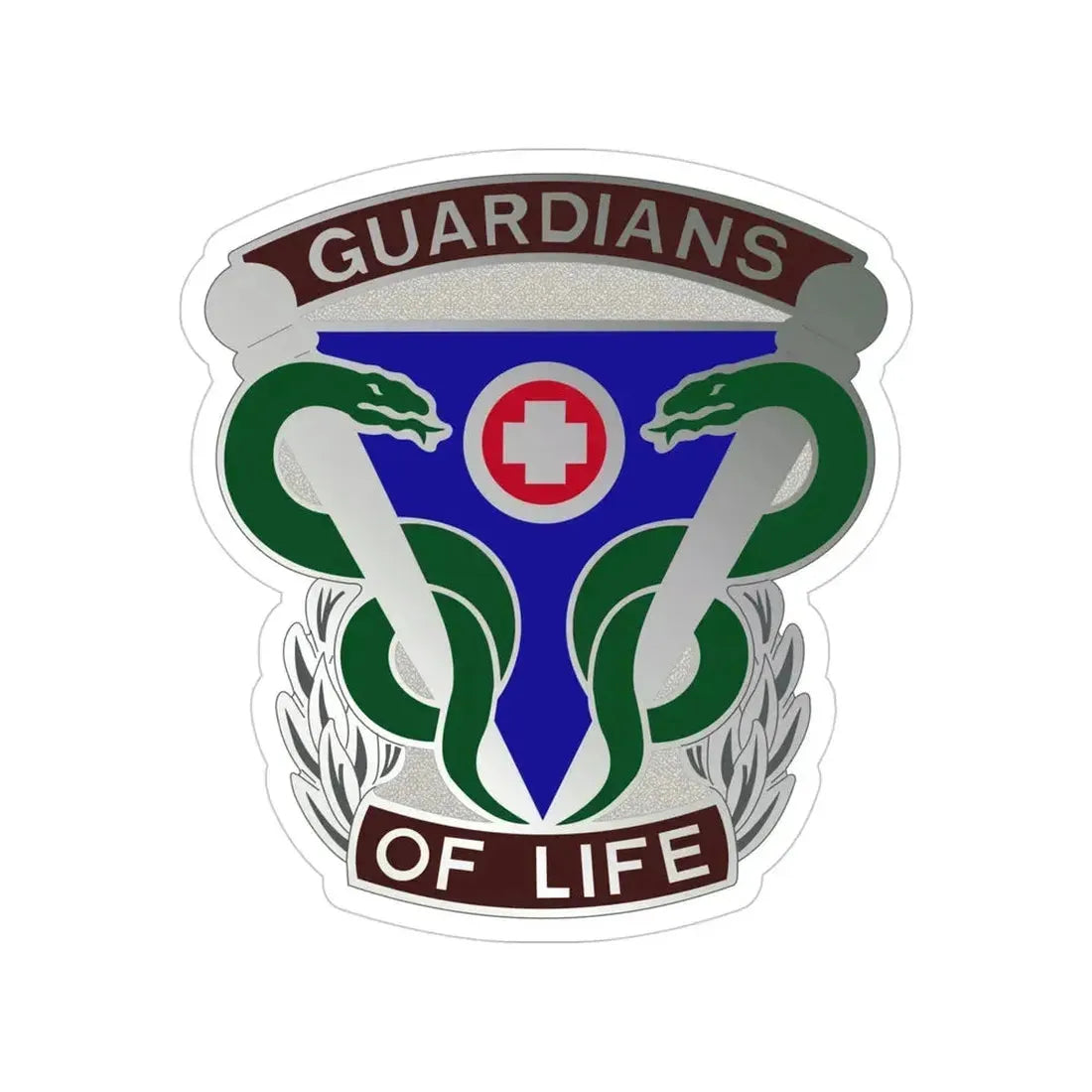 145 Surgical Hospital (U.S. Army) Transparent STICKER Die-Cut Vinyl Decal - The Sticker Space