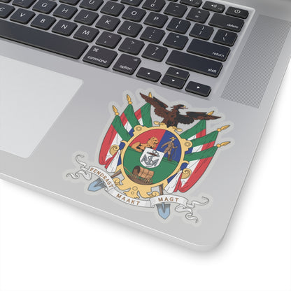 Coat of arms of the South African Republic - STICKER Vinyl Kiss-Cut Decal