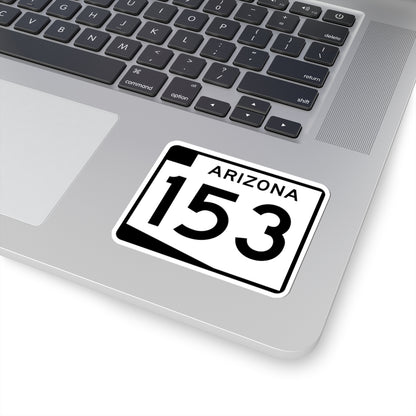 Arizona 153 (Arizona) (Road Sign) STICKER Vinyl Kiss-Cut Decal