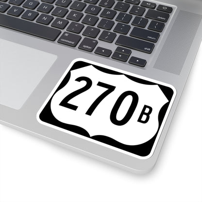 US 270B (Arkansas) (Road Sign) STICKER Vinyl Kiss-Cut Decal