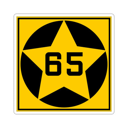 MN-65 1920 (Minnesota) (Road Sign) STICKER Vinyl Kiss-Cut Decal