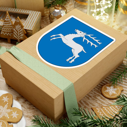 Antic escut municipal de Vilaller (Spain) (Coat of Arms) STICKER Vinyl Kiss-Cut Decal