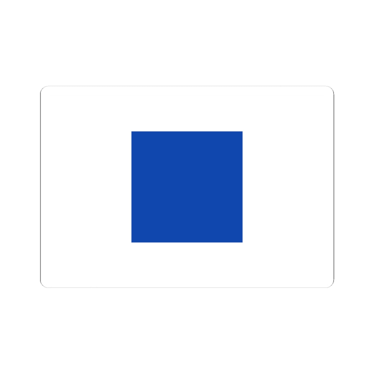 Flag maritime huelva (Spain) STICKER Vinyl Kiss-Cut Decal
