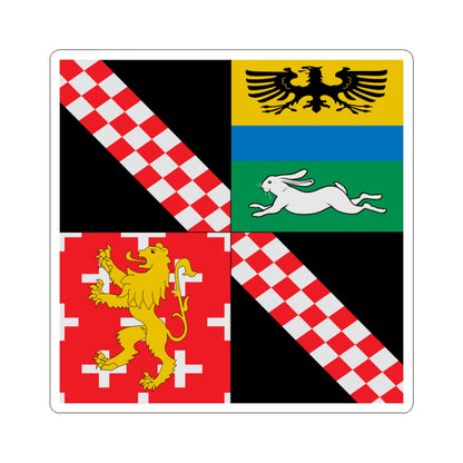 Flag of Mauro-Giuseppe Lepori (Switzerland) STICKER Vinyl Kiss-Cut Decal