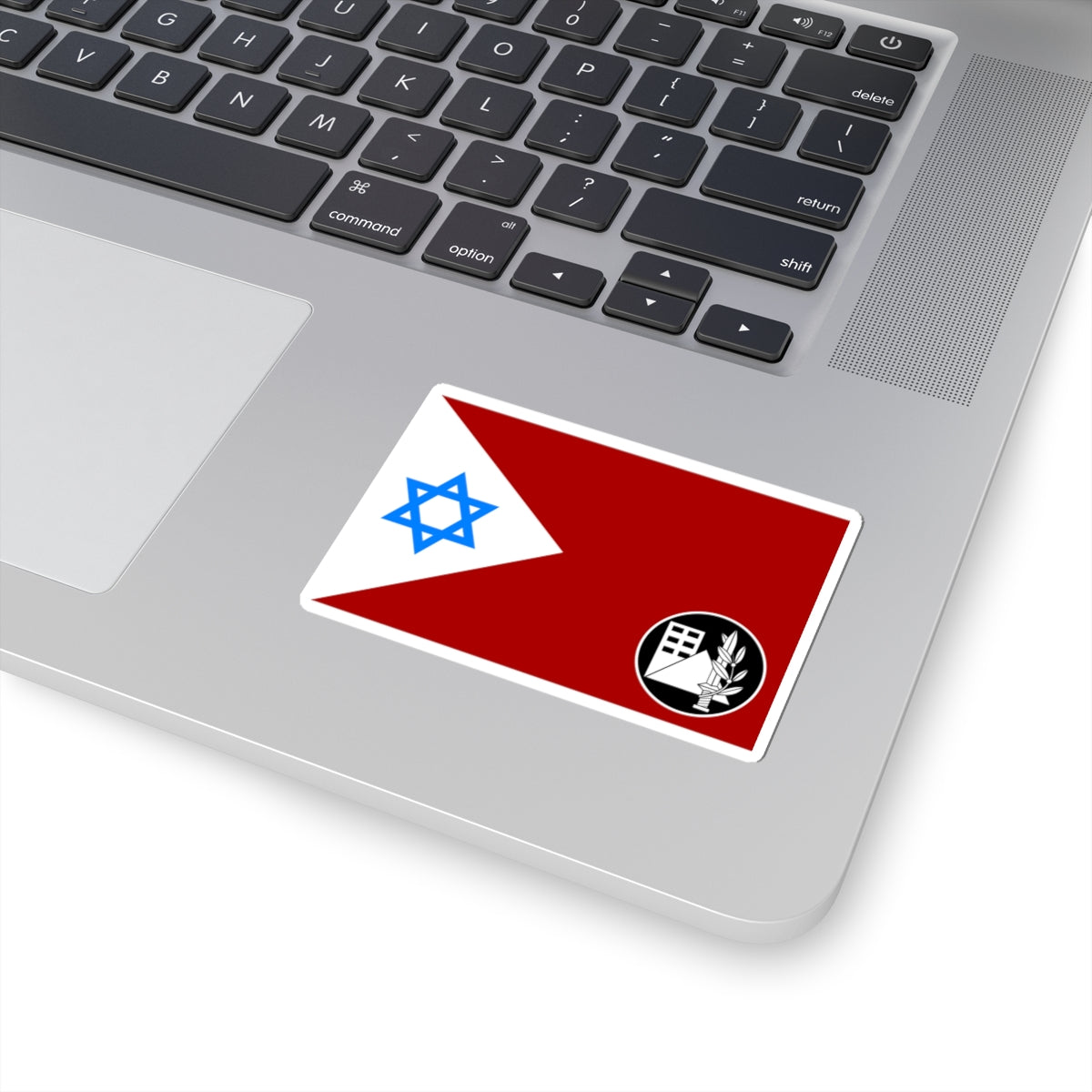 Flag of IDF Home Front Command (Israel) STICKER Vinyl Kiss-Cut Decal