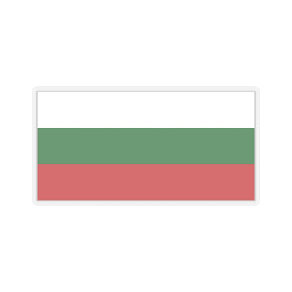 Hybrid flag of Belarus 1918 1991-1995 and 2012- (Belarus) STICKER Vinyl Kiss-Cut Decal