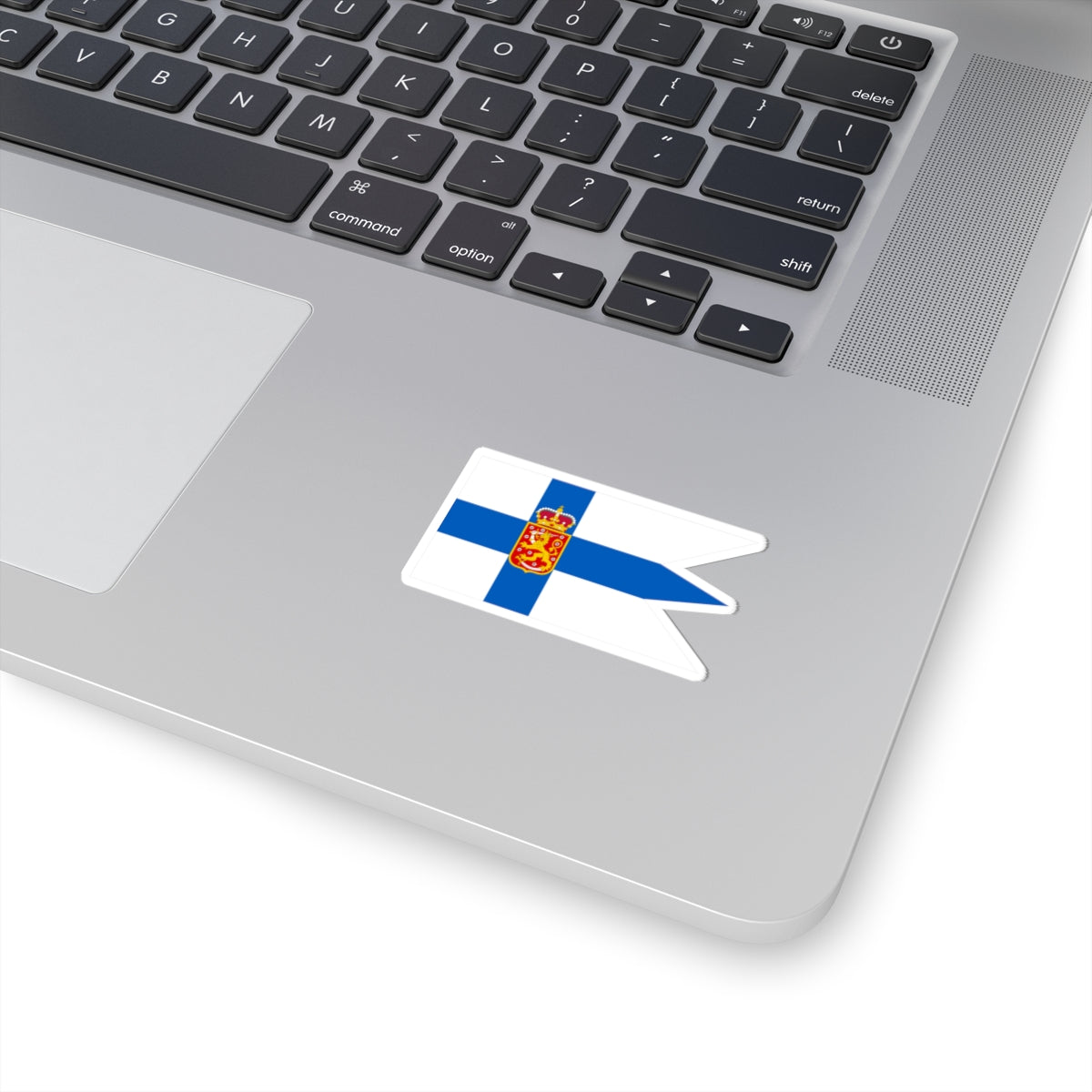 Flag of Finland 1918-1920 Military (Finland) STICKER Vinyl Kiss-Cut Decal