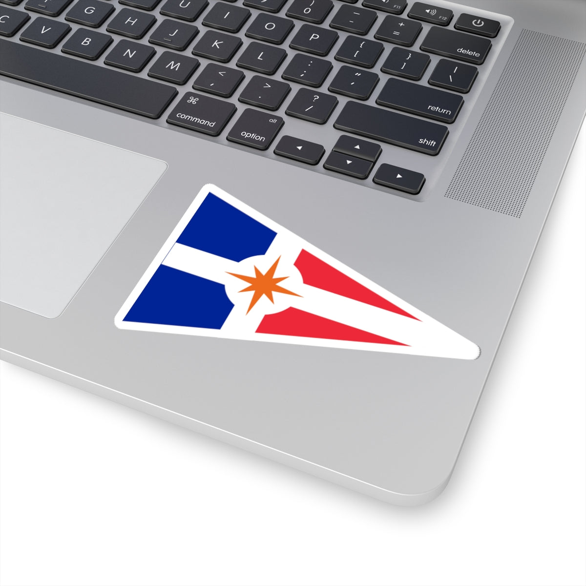 Burgee of Union Nationale pour la Course au Large (France) STICKER Vinyl Kiss-Cut Decal