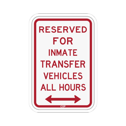 PBOT Road sign P4130D (Oregon) (Road Sign) STICKER Vinyl Kiss-Cut Decal
