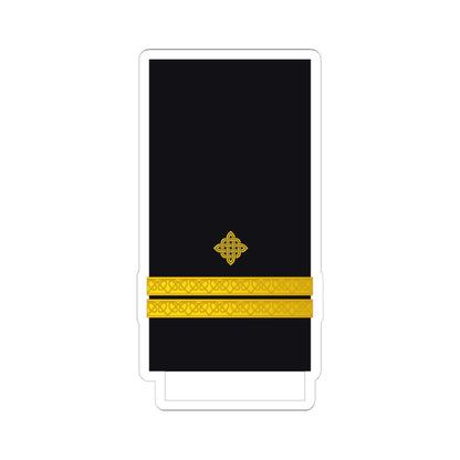 Croatia Navy OF 1b (Croatia) (Military Rank) STICKER Vinyl Kiss-Cut Decal