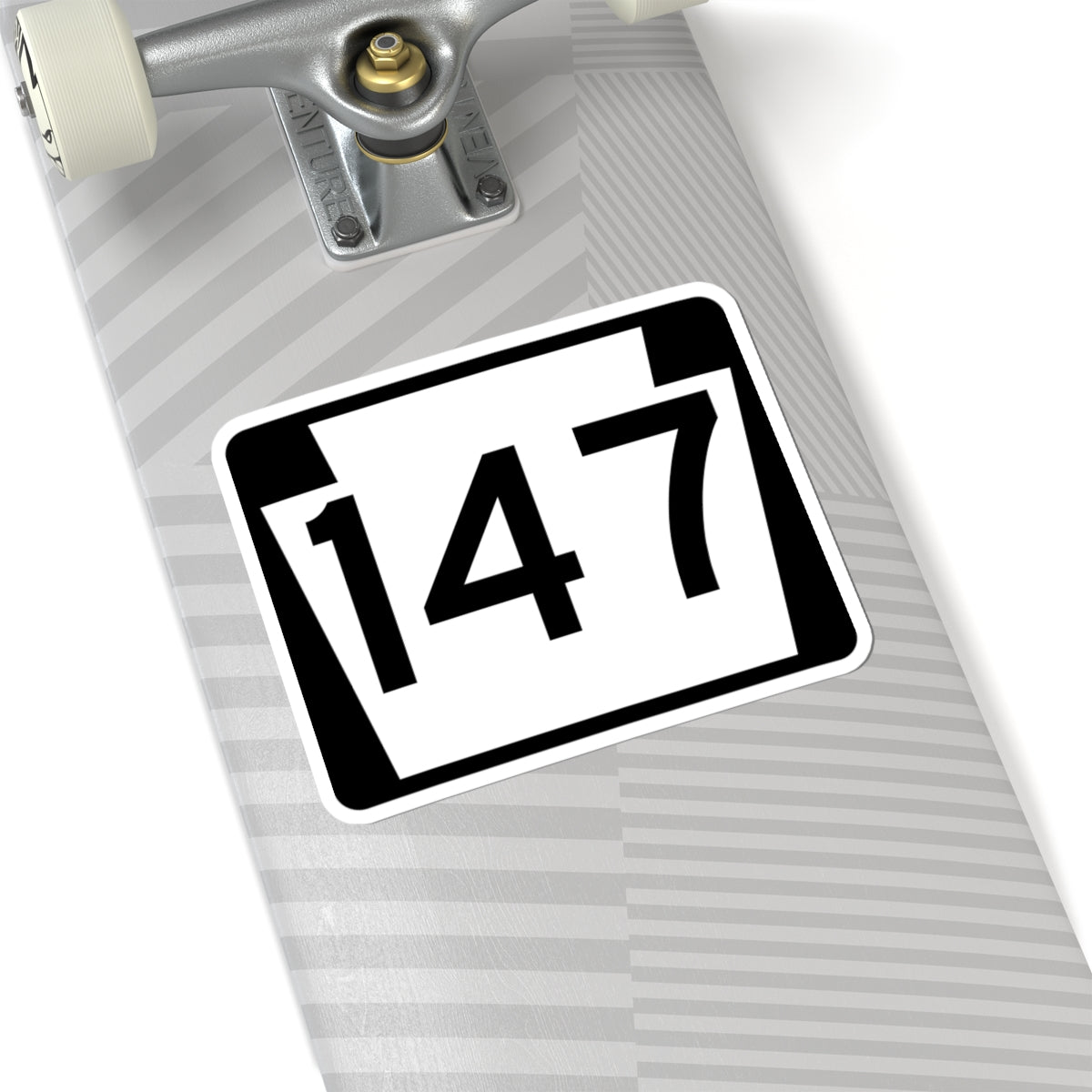 PA-147 (Pennsylvania) (Road Sign) STICKER Vinyl Kiss-Cut Decal