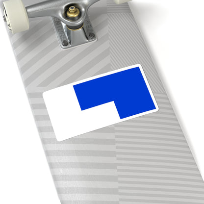 Flag of Lundy (England) STICKER Vinyl Kiss-Cut Decal