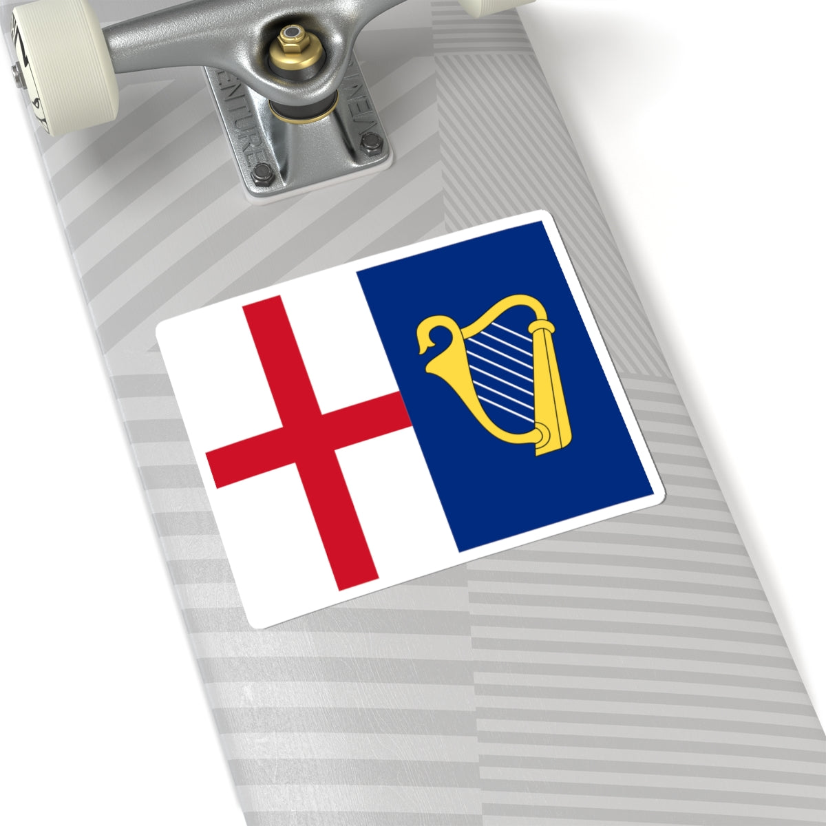 Flag of the Commonwealth 1649-1651 (England) STICKER Vinyl Kiss-Cut Decal