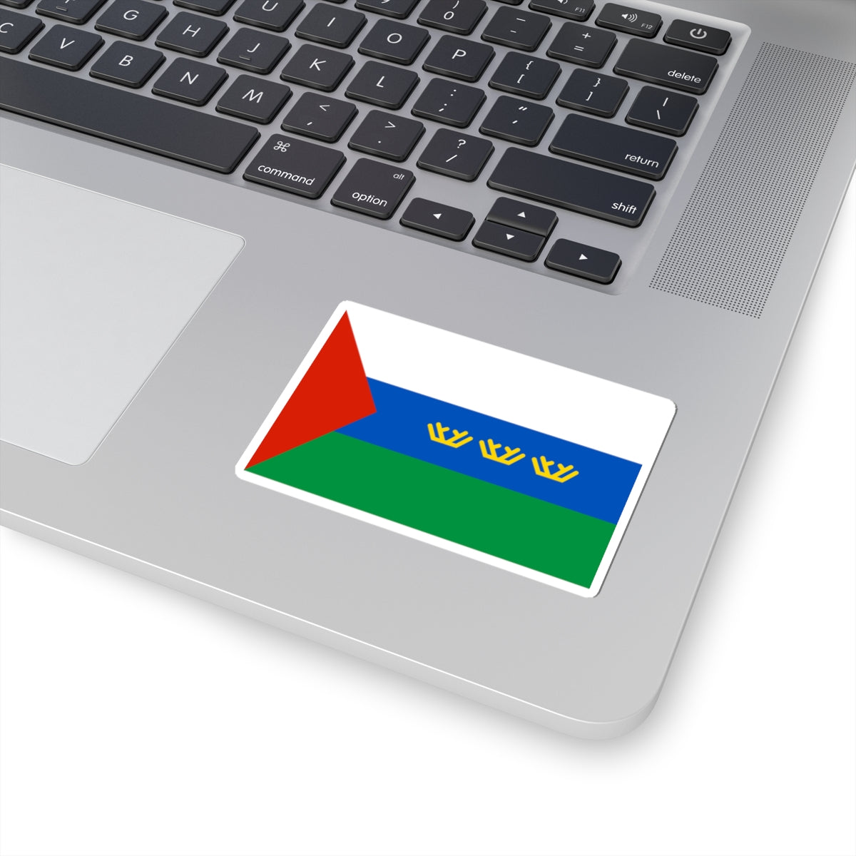 Flag of Tyumen Oblast (Russia) STICKER Vinyl Kiss-Cut Decal