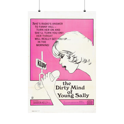 THE DIRTY MIND OF YOUNG SALLY 1973 - Paper Movie Poster