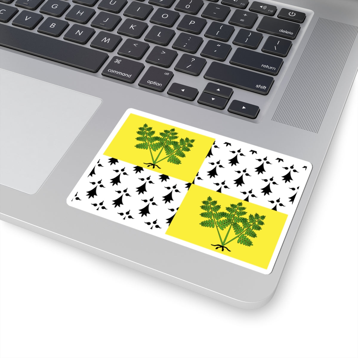 Flag of Fougeres (France) STICKER Vinyl Kiss-Cut Decal