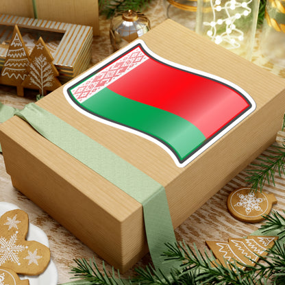 Nuvola Belarus flag 1995 (Belarus) STICKER Vinyl Kiss-Cut Decal