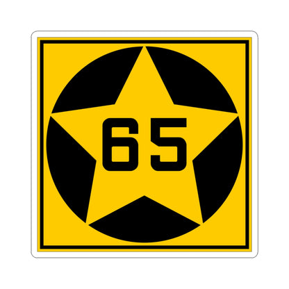 MN-65 1920 (Minnesota) (Road Sign) STICKER Vinyl Kiss-Cut Decal