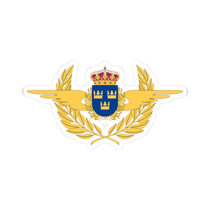 Polisflyget vapen (Sweden) (Coat of Arms) STICKER Vinyl Kiss-Cut Decal