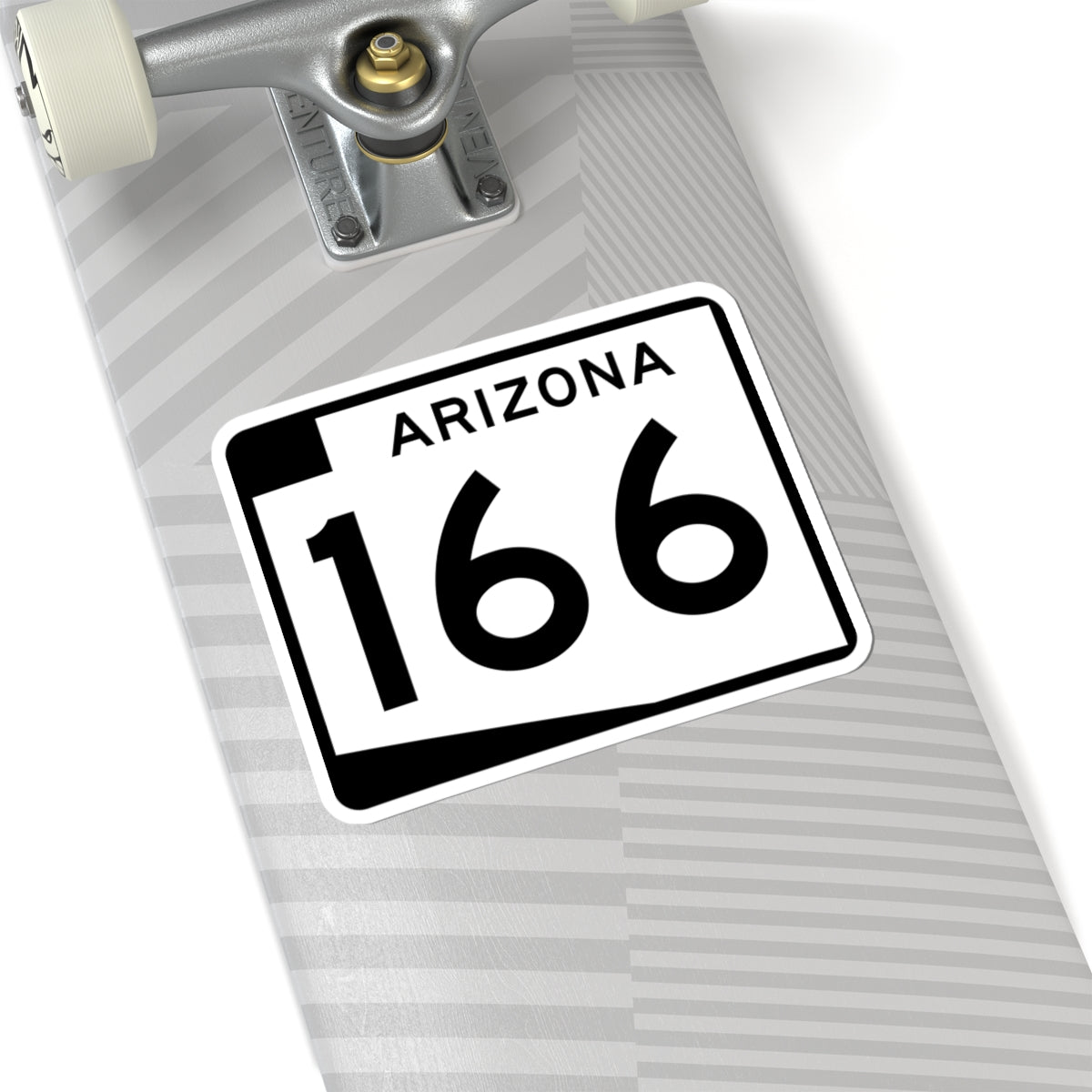 Arizona 166 (Arizona) (Road Sign) STICKER Vinyl Kiss-Cut Decal