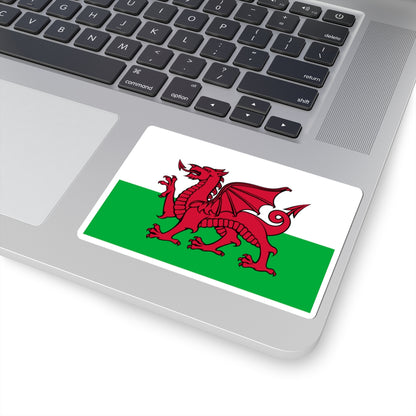 Flag of Wales 1959 (United Kingdom) STICKER Vinyl Kiss-Cut Decal