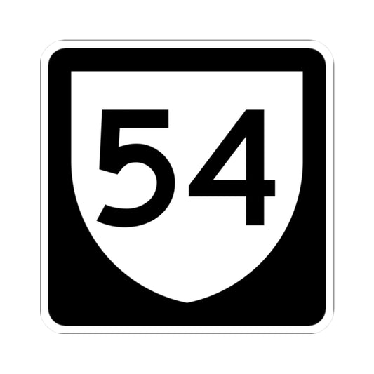 PR urban primary 54 (Puerto Rico) (Road Sign) STICKER Vinyl Kiss-Cut Decal