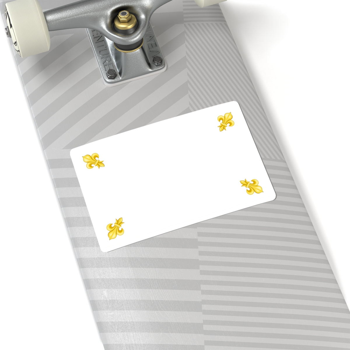 Drapeau blanc du Royaume de France 1825 (France) STICKER Vinyl Kiss-Cut Decal