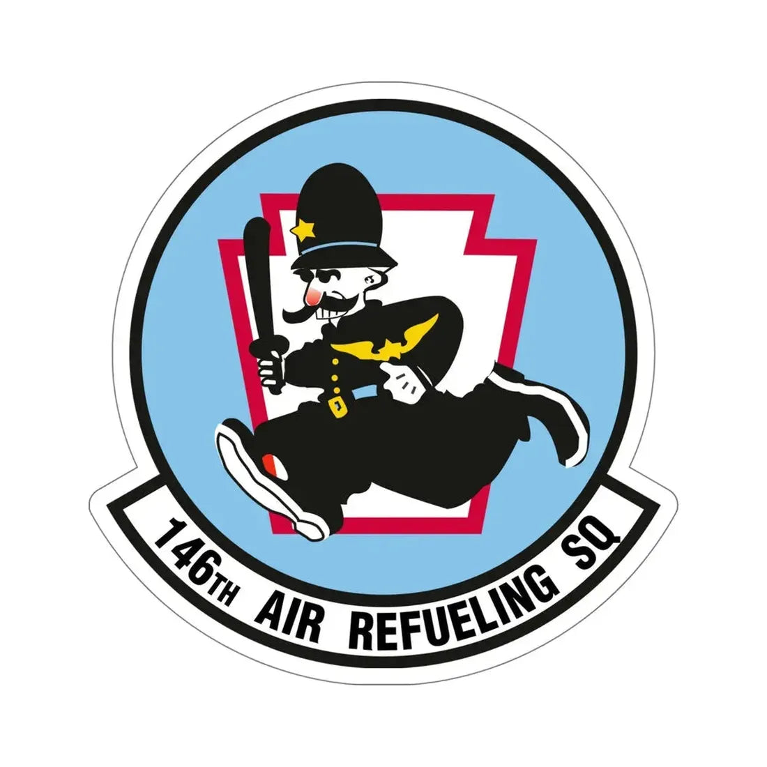 146 Air Refueling Squadron (U.S. Air Force) STICKER Vinyl Die-Cut Decal - The Sticker Space