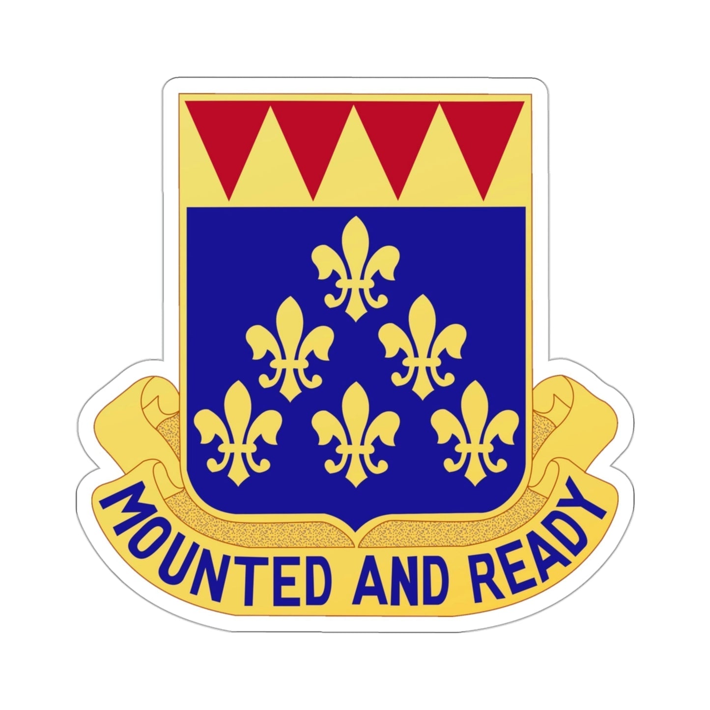 146 Cavalry Regiment (U.S. Army) STICKER Vinyl Die-Cut Decal-3 Inch-The Sticker Space