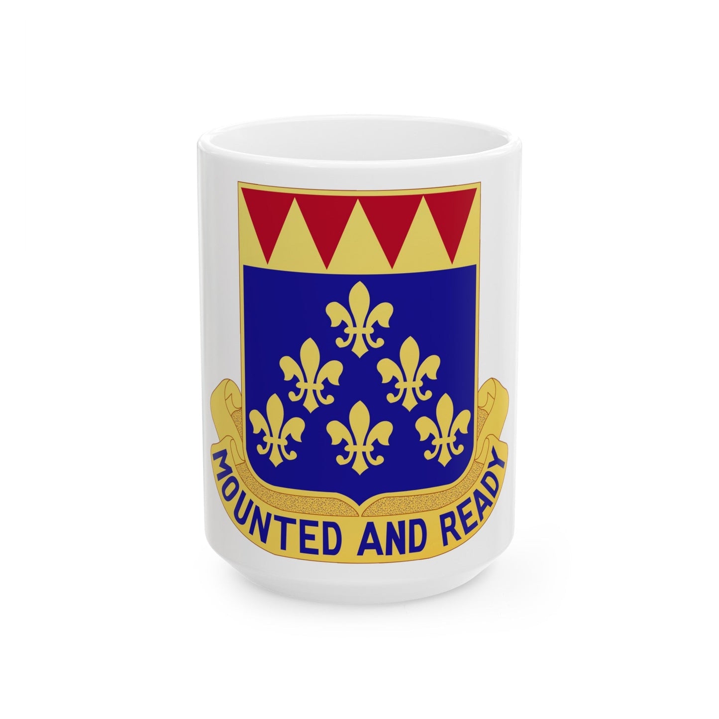 146 Cavalry Regiment (U.S. Army) White Coffee Mug-15oz-The Sticker Space