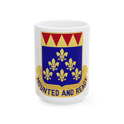 146 Cavalry Regiment (U.S. Army) White Coffee Mug-15oz-The Sticker Space