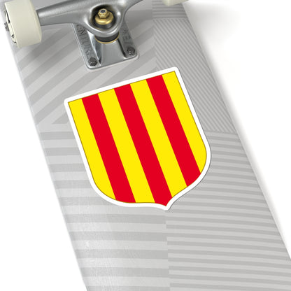 Andorra - Foix Coat of Arms - STICKER Vinyl Kiss-Cut Decal