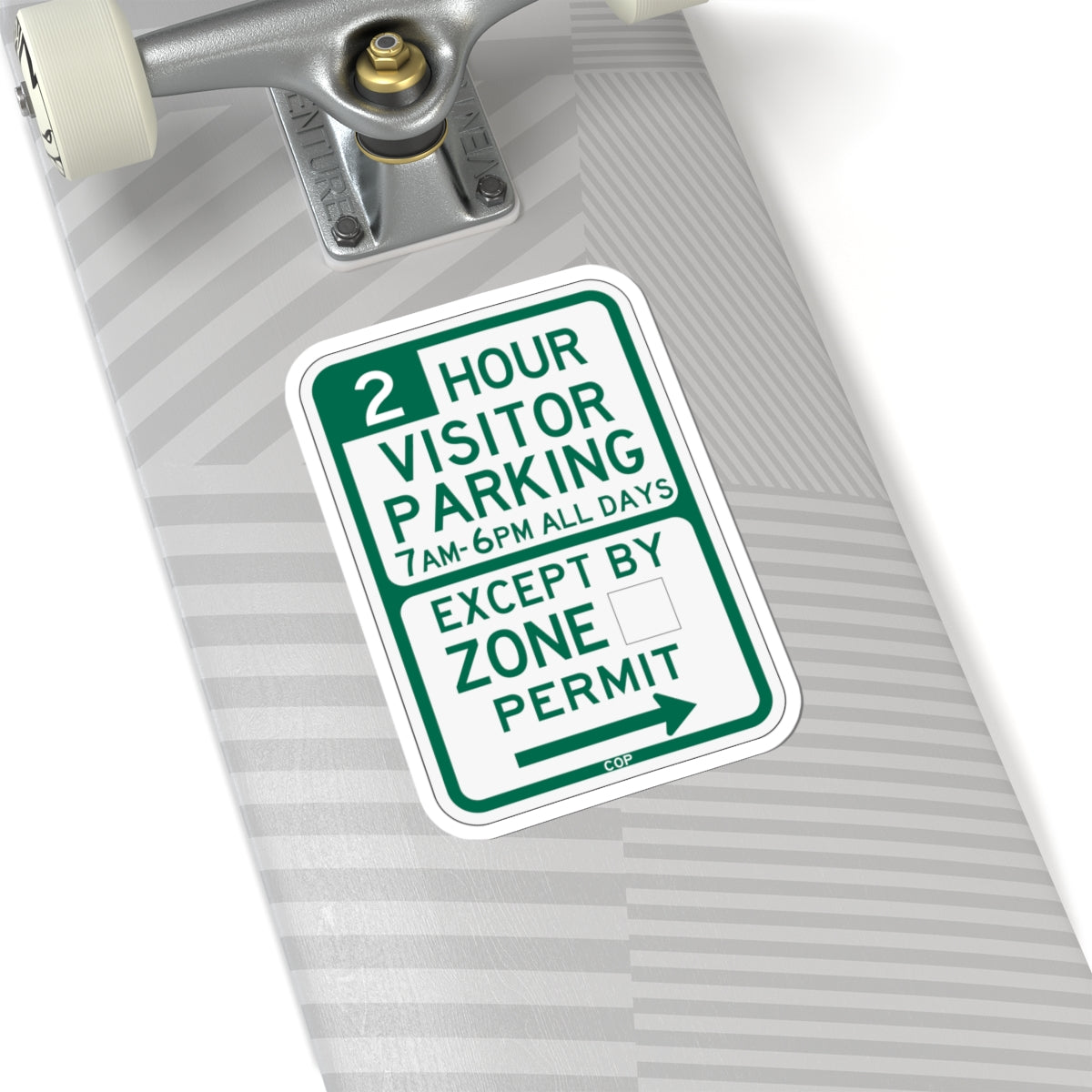 PBOT Road sign P4441R (Oregon) (Road Sign) STICKER Vinyl Kiss-Cut Decal