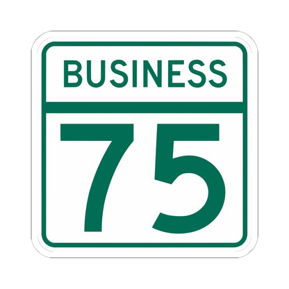 MD Route 75 Business (Maryland) (Road Sign) STICKER Vinyl Kiss-Cut Decal