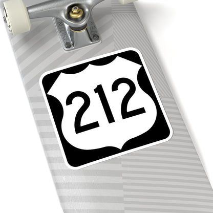 US 212 MN 1961 (Minnesota) (Road Sign) STICKER Vinyl Kiss-Cut Decal
