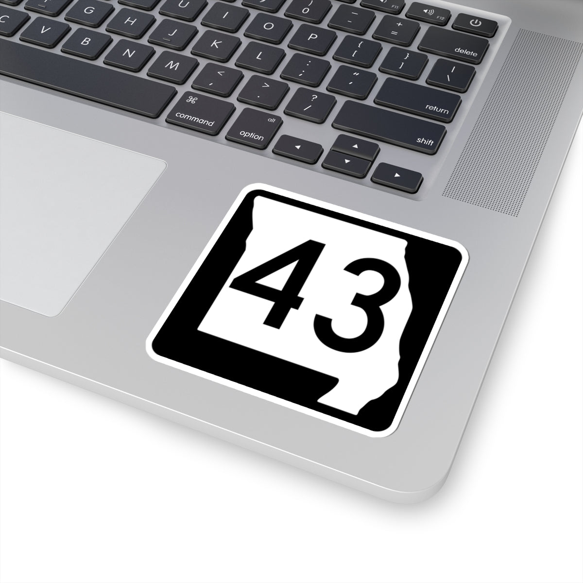 MO-43 (Missouri) (Road Sign) STICKER Vinyl Kiss-Cut Decal