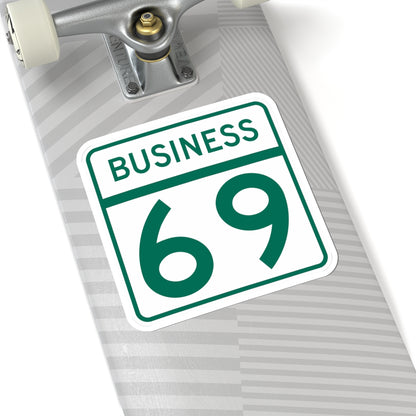 MD Route 69 Business (Maryland) (Road Sign) STICKER Vinyl Kiss-Cut Decal