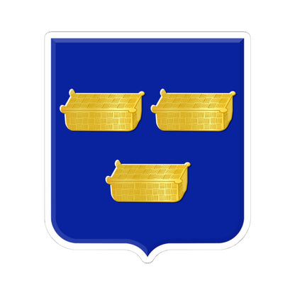 Baarle-Nassau wapen (Netherlands) (Coat of Arms) STICKER Vinyl Kiss-Cut Decal