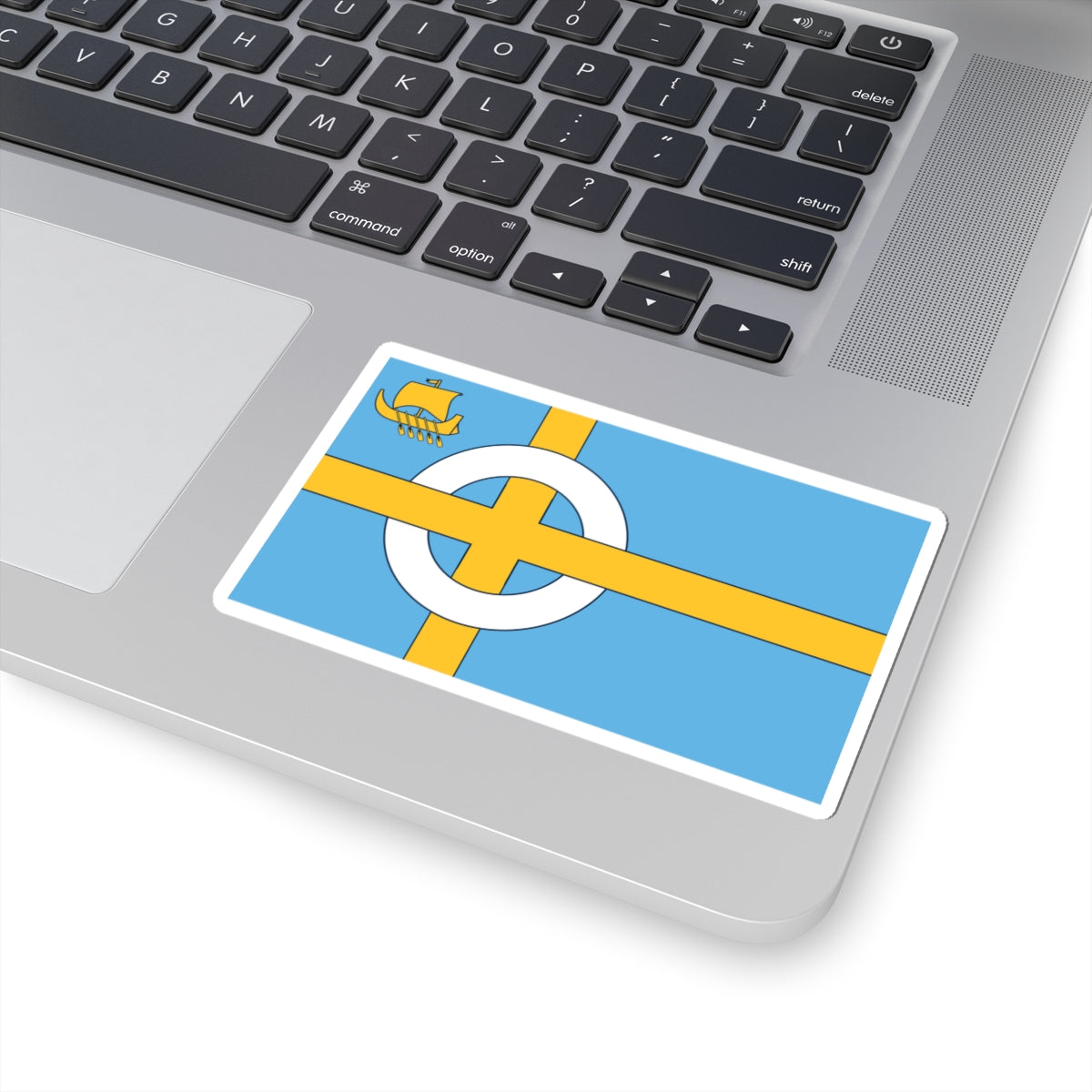 Flag of the Isle of Skye (Scotland) STICKER Vinyl Kiss-Cut Decal