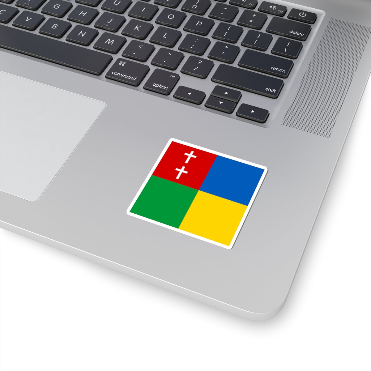 Flag of Karlivka Kirovohrad Oblast (Ukraine) STICKER Vinyl Kiss-Cut Decal