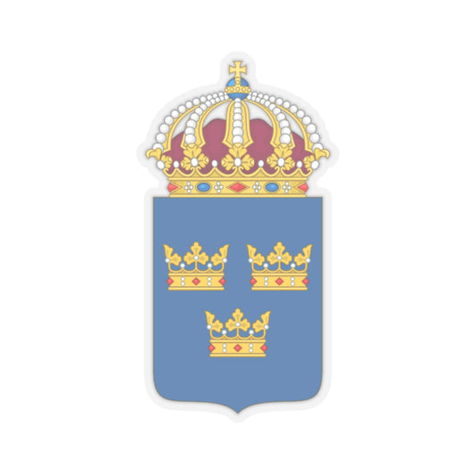 Coat of arms of Sweden - STICKER Vinyl Kiss-Cut Decal