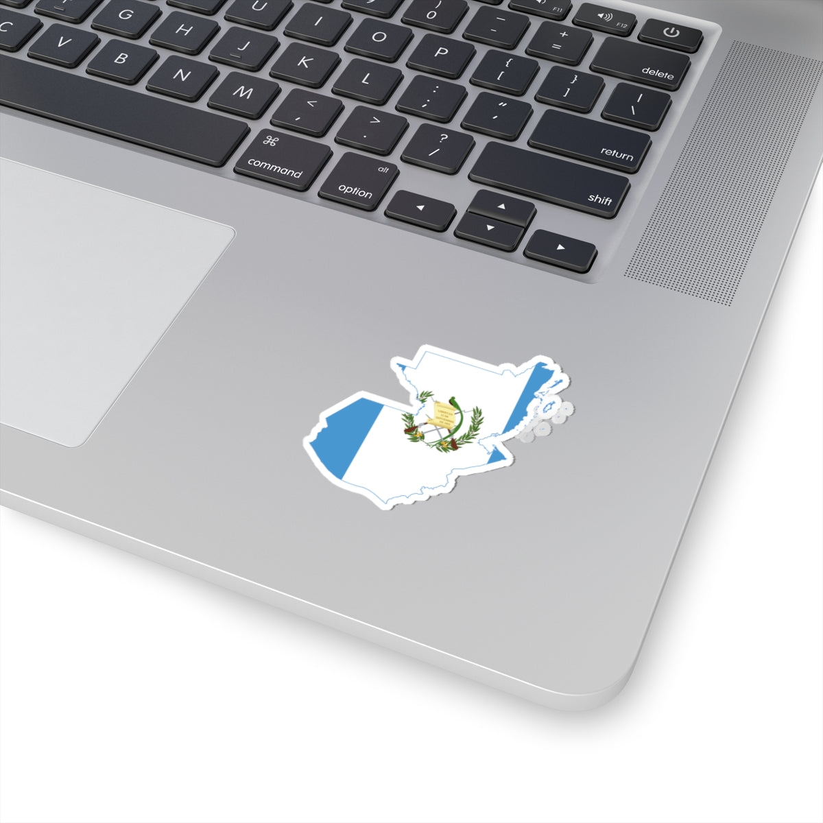 Flag-map of Guatemala Belize (Guatemala) STICKER Vinyl Kiss-Cut Decal