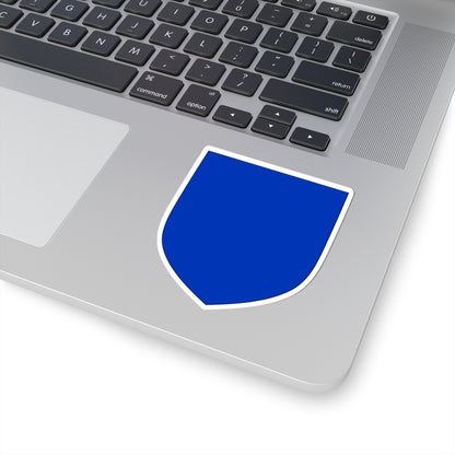 Azure Heraldic Shield (Spain) (Coat of Arms) STICKER Vinyl Kiss-Cut Decal